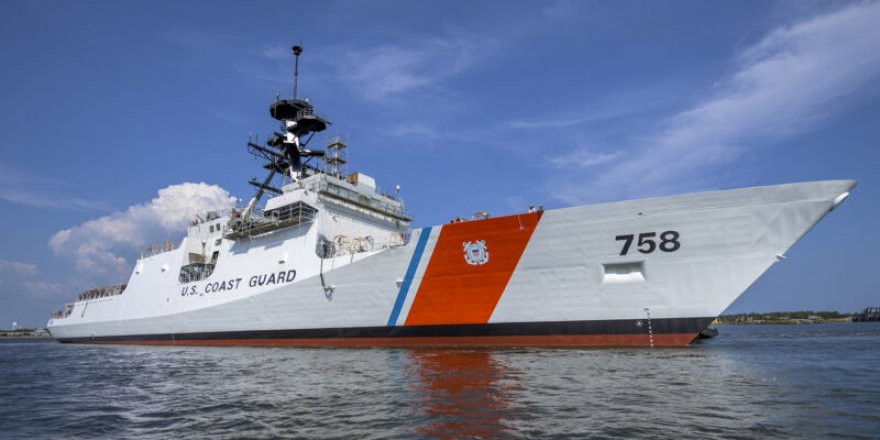 US Coast Guard and HII christened USCGC Stone