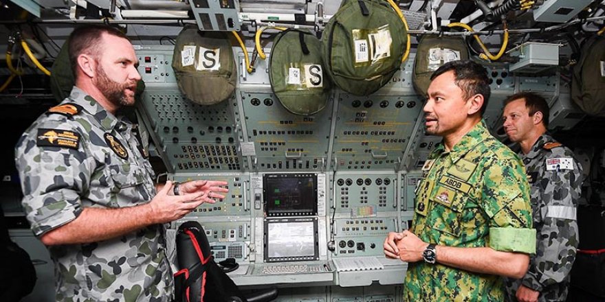 First Australian submarine visit to Brunei