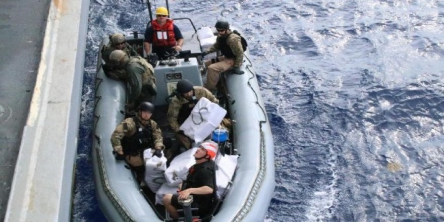 U.S. Navy destroyer finds 3,500 pounds of marijuana