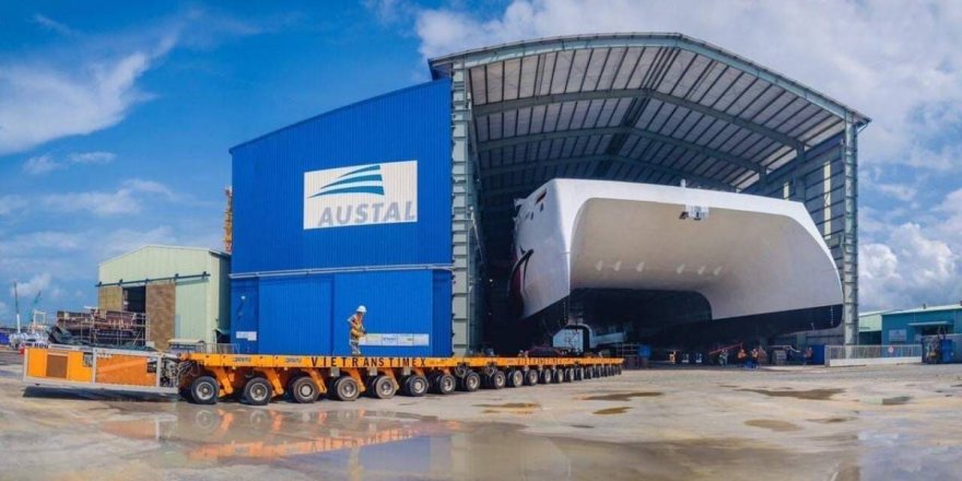 Austal Vietnam launched its first ferry