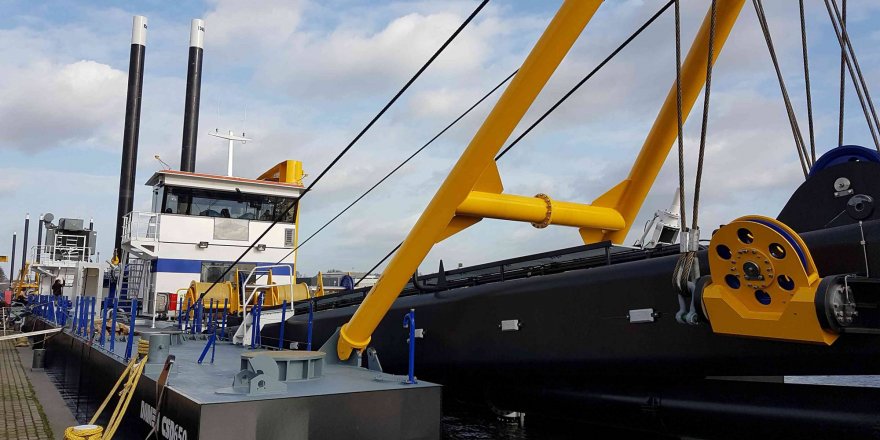 Damen unveils its first Electric Cutter Suction Dredger