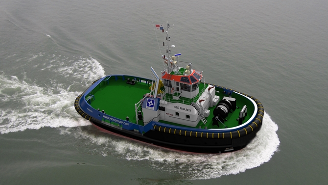 Meyer's Group orders two Damen ASD 2913 Tugs for new Panama Canal locks
