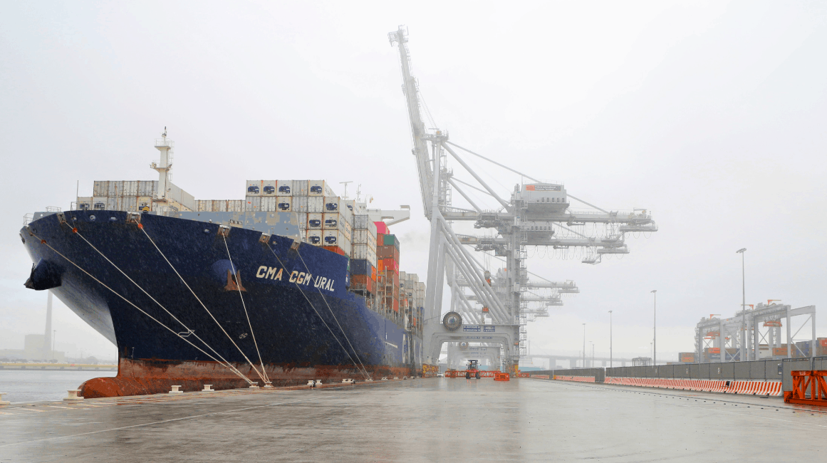 Port of Melbourne welcomes largest container capacity ship