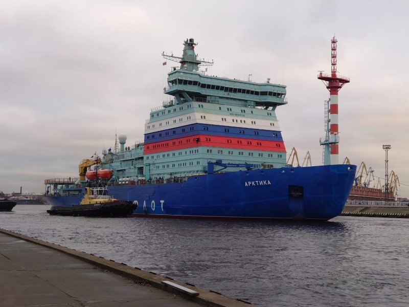 Nuclear-powered icebreaker Arktika to be deployed