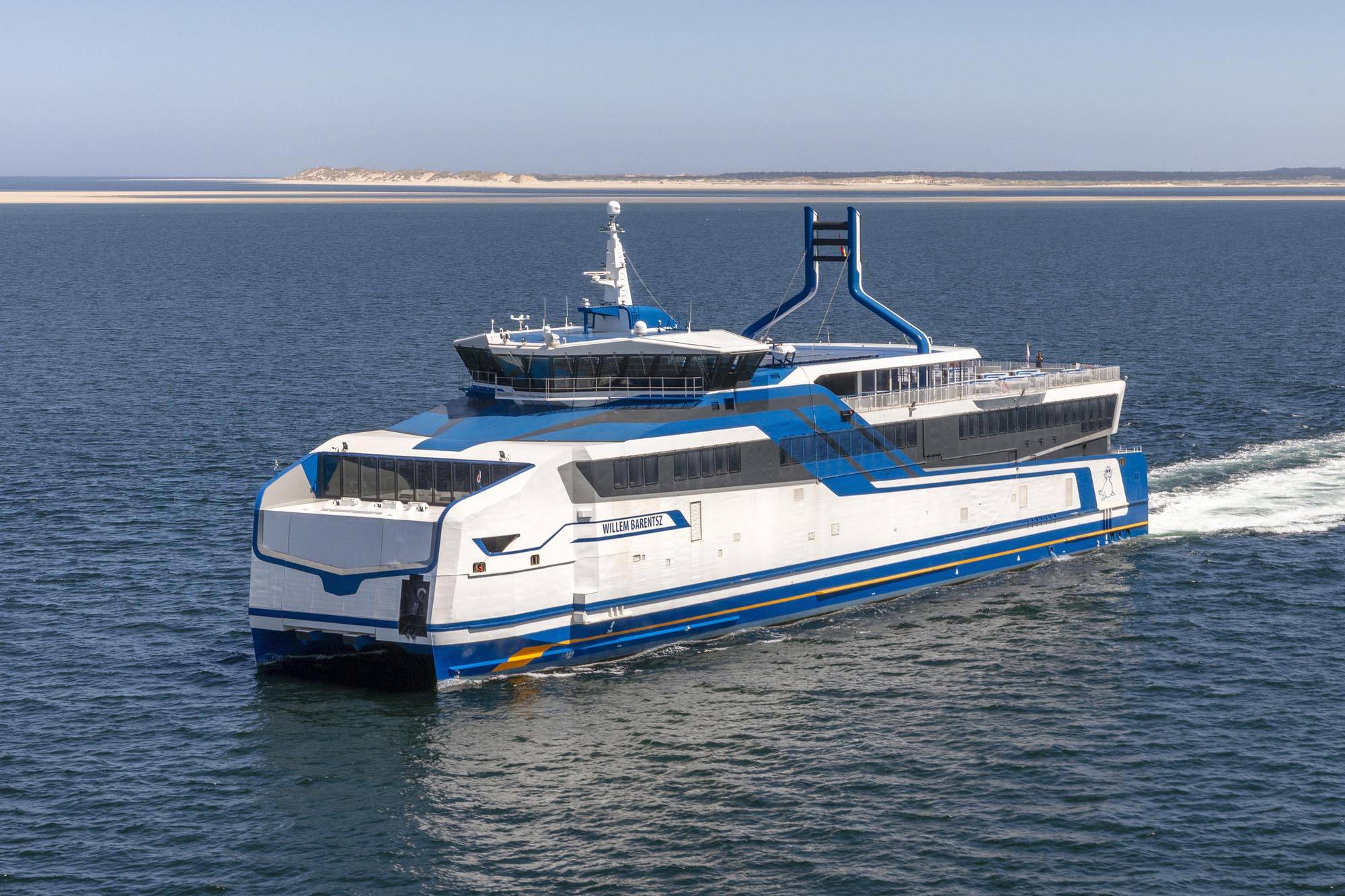 RoPax ferry powered by LNG completes trials at sea