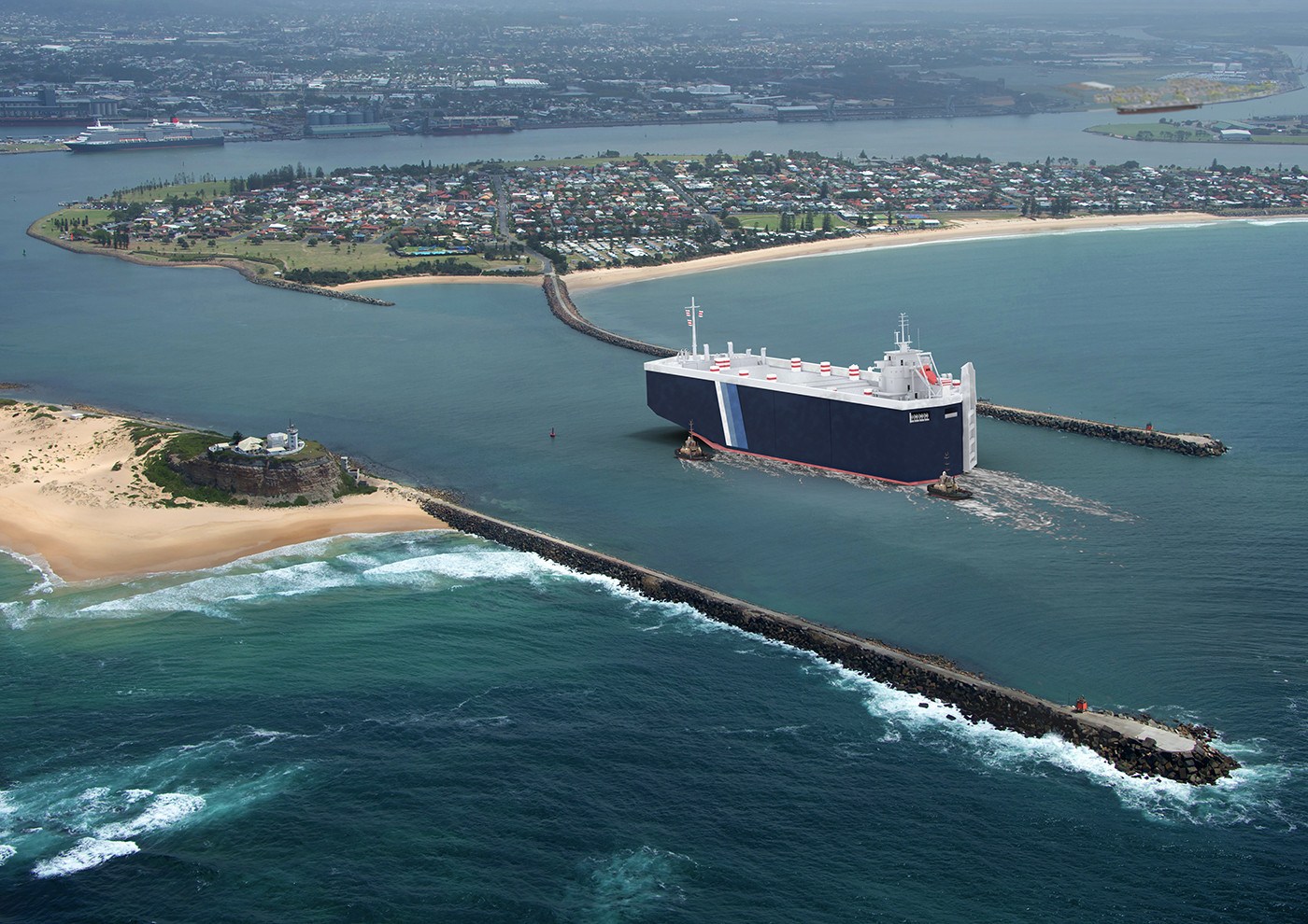Newcastle Port to use 100% renewable energy by 2021