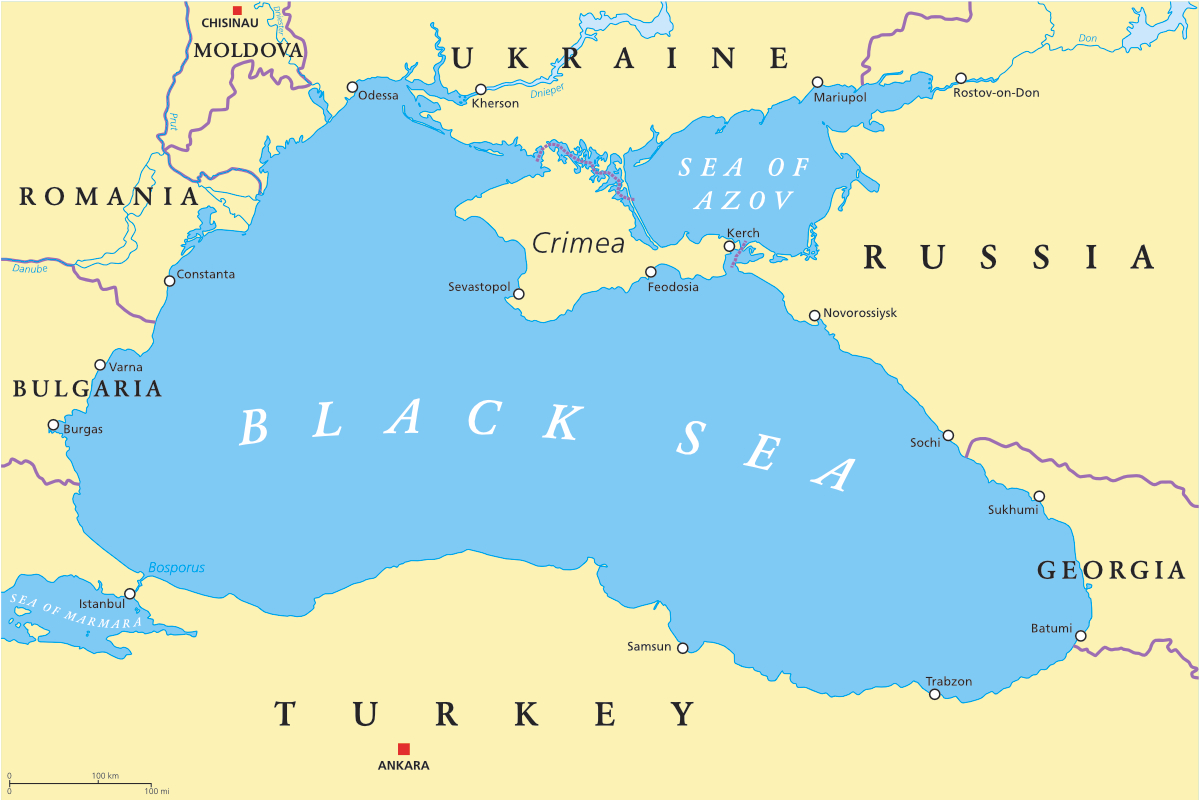 Ukraine and Turkey discuss situation in Azov-Black Sea region