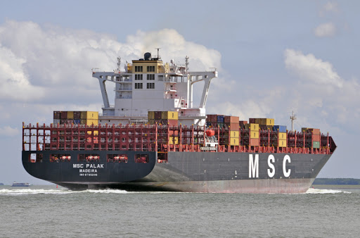 MSC-operated ship lost more than 20 containers