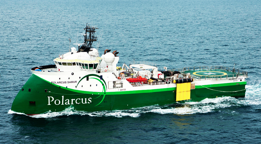 MV Polarcus Nadia departed for Norway