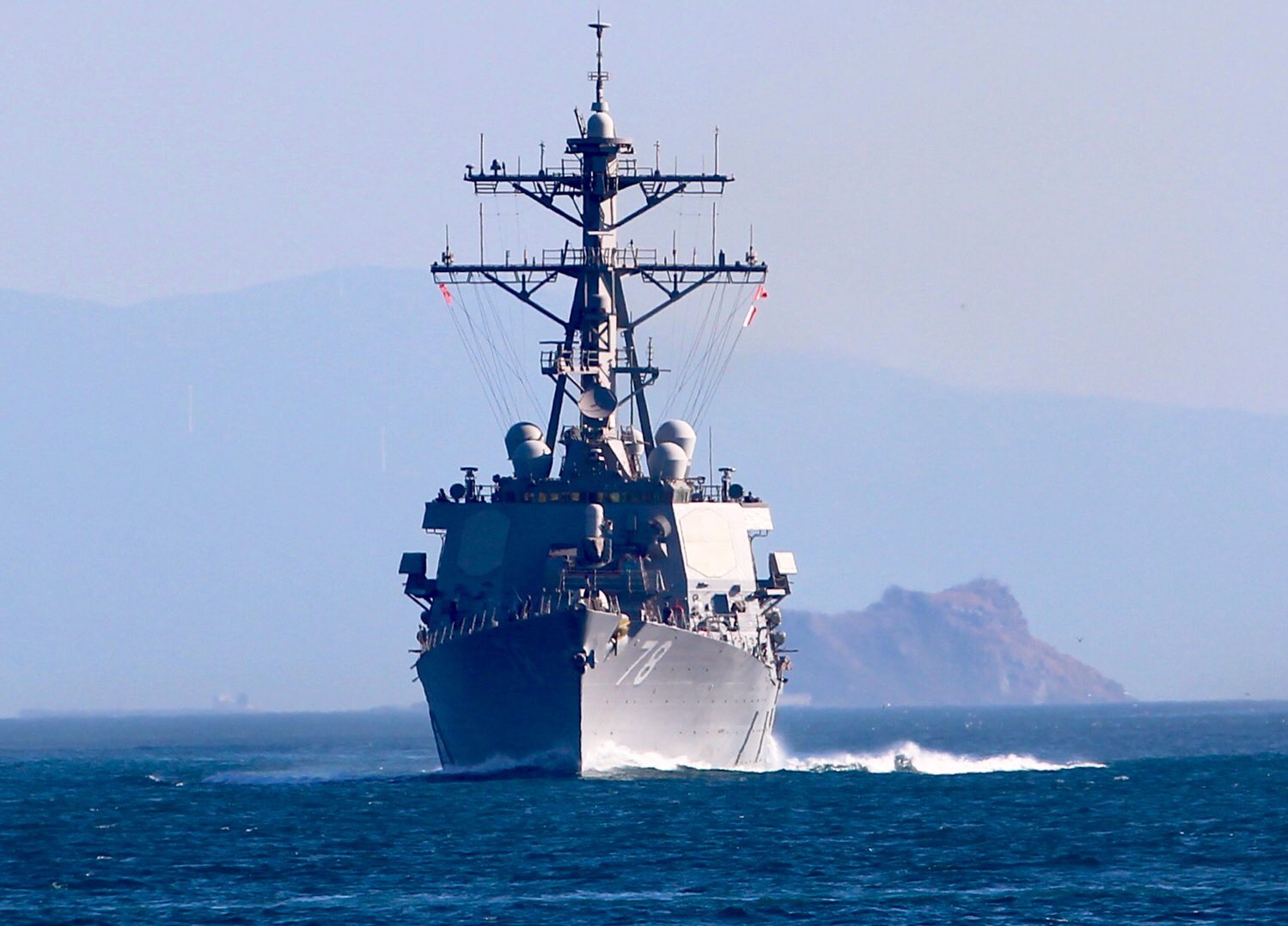 U.S. Navy’s USS Porter departed the Black Sea
