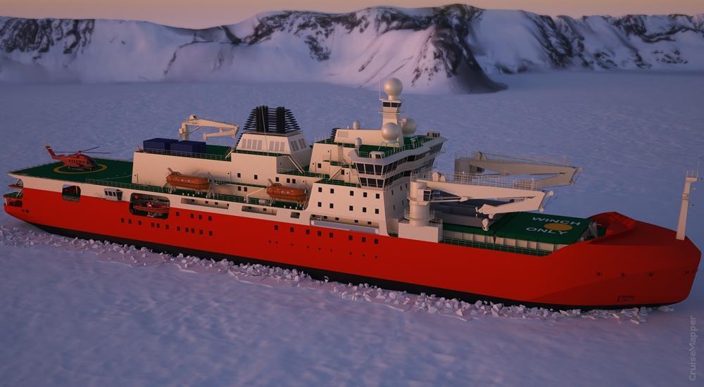 Australia’s new icebreaker on sea trials