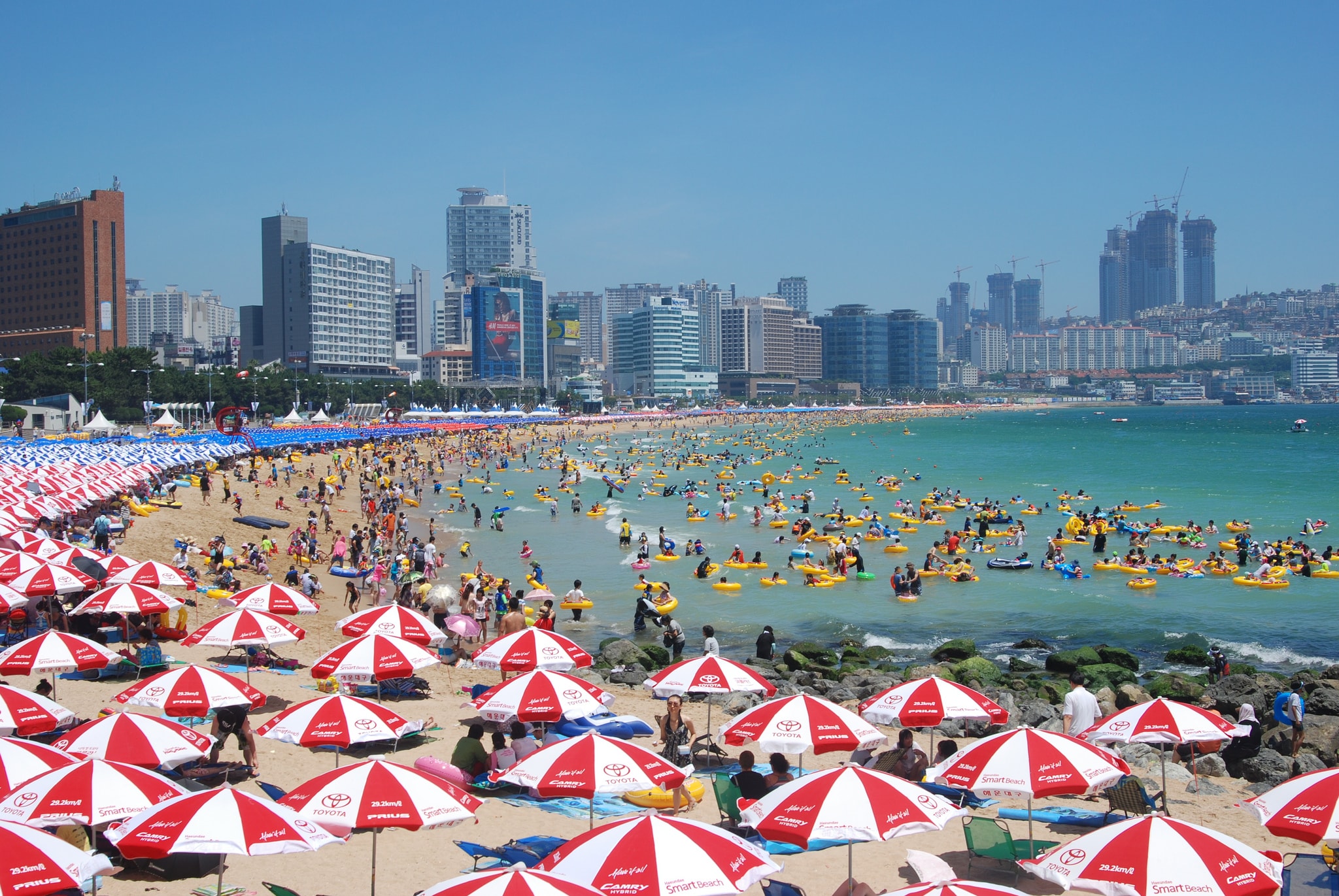South Korea closes Busan beaches due to spiking virus cases