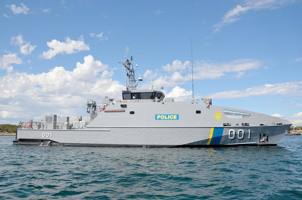 Austal Australia delivered patrol boat to  Australian Department of Defense