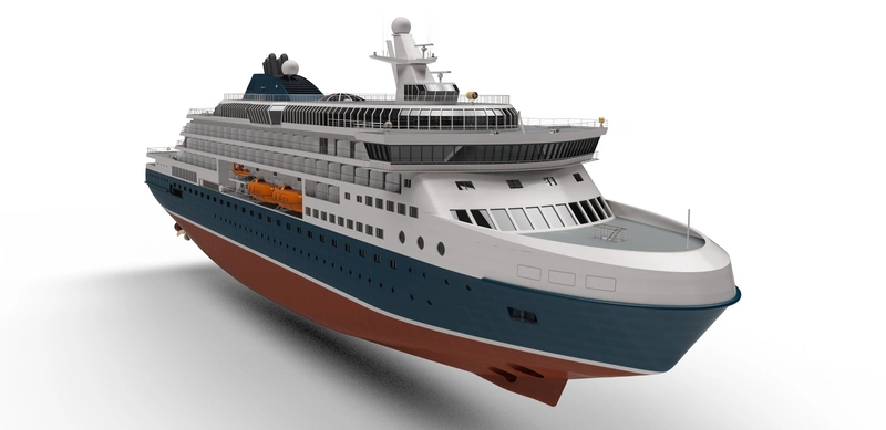 Knud E Hansen introduced new icebreaking cruise ship