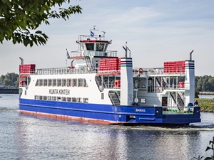Damen delivers RoRo ferry to the Gambia more than a month ahead of schedule
