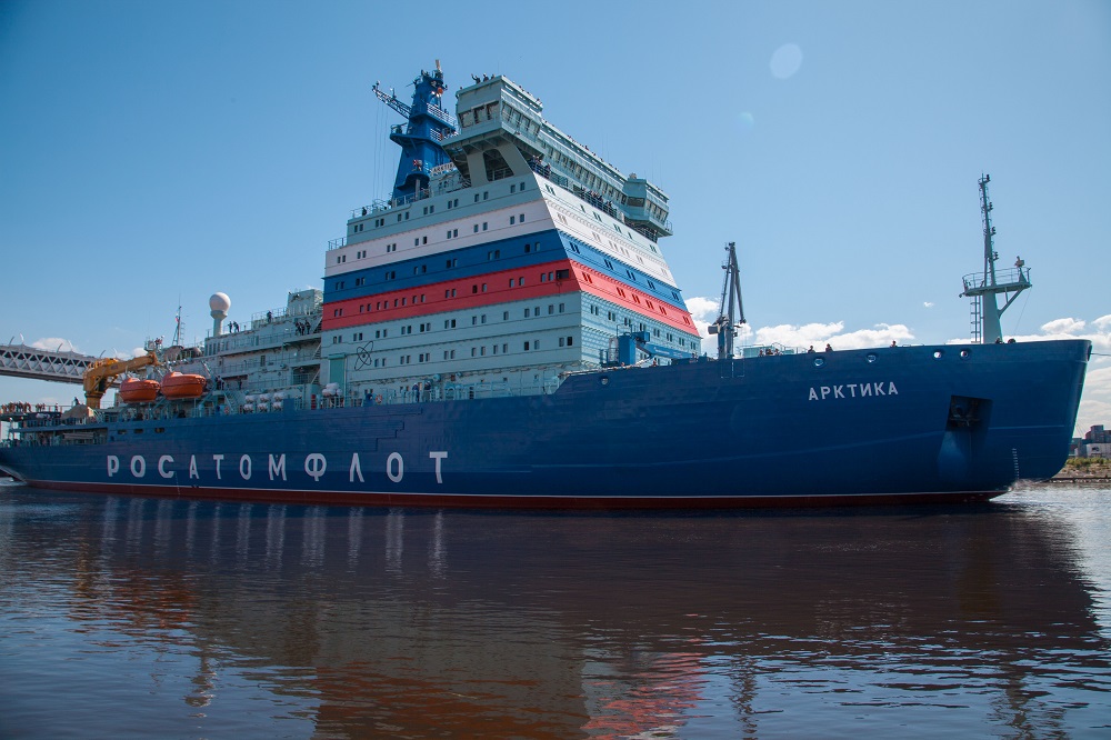 Arktika arrived to its homeport Murmansk