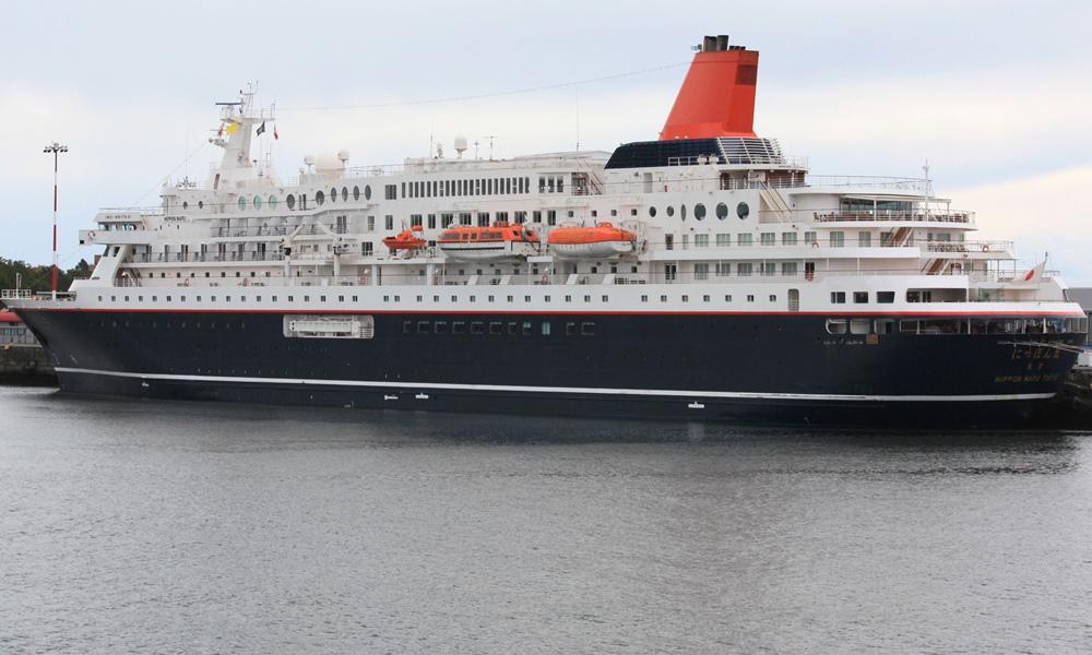 Japanese cruise ship Nippon Maru resumes its domestic service