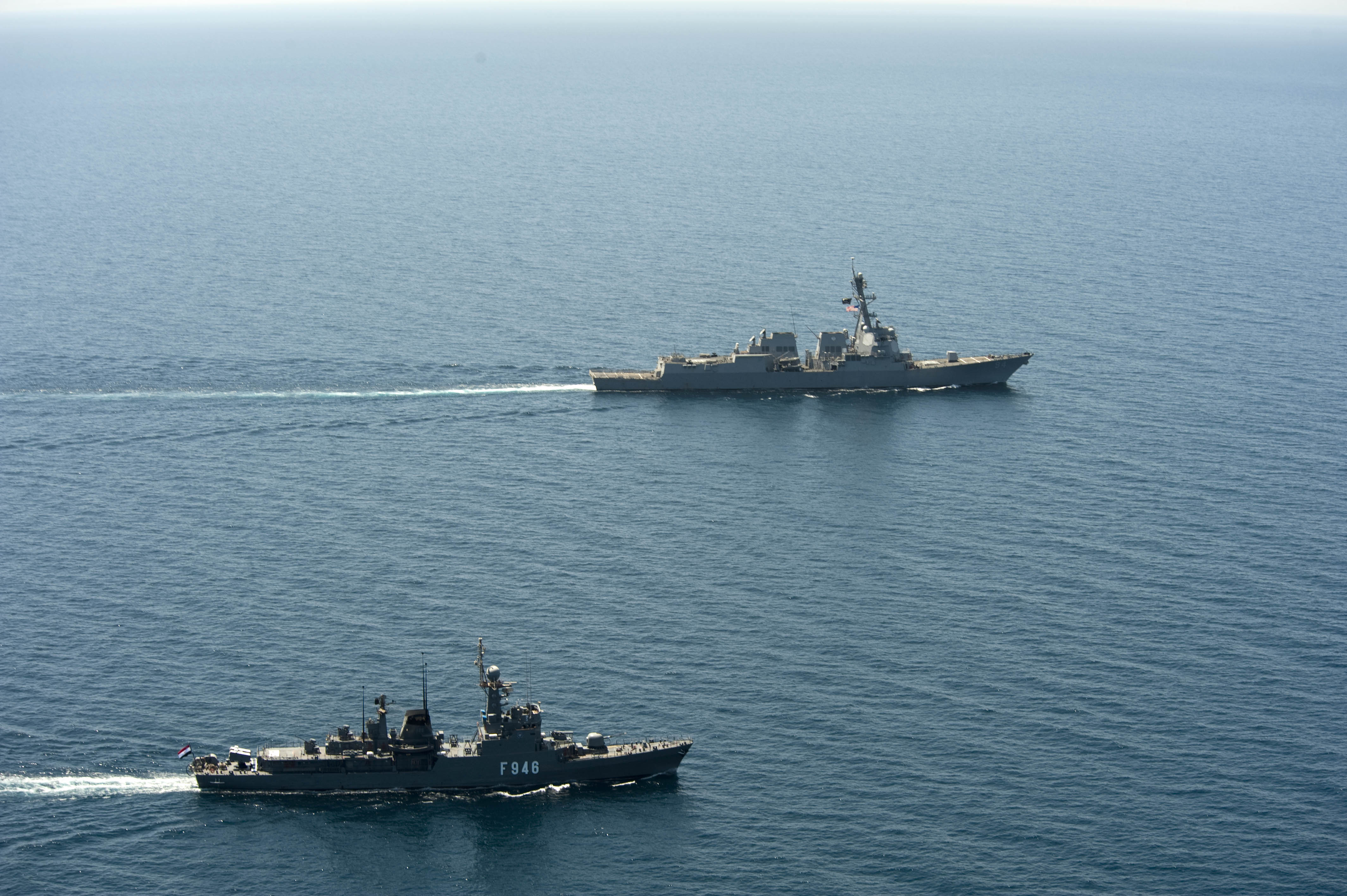 Egypt and Spain conduct naval exercise in Red Sea