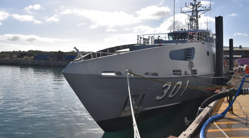 Austal Australia delivers another patrol boat to Australian Department of Defence