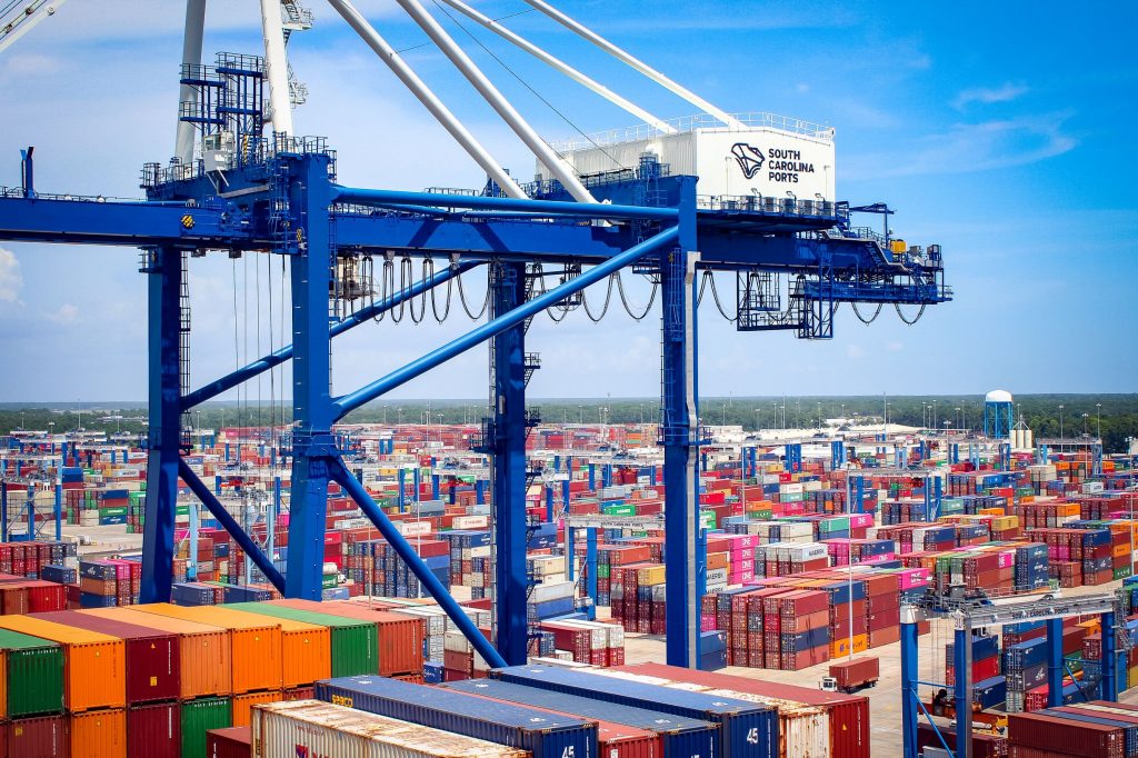 South Carolina Ports Authority welcomes 7 new cranes