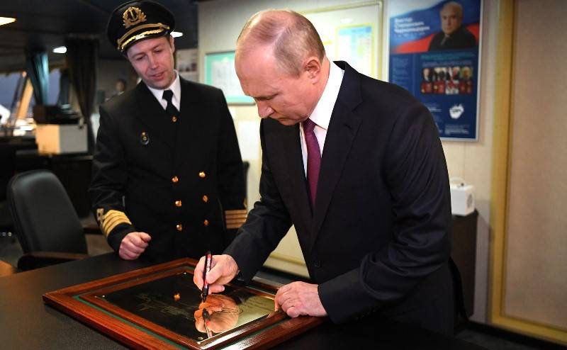 Vladimir Putin pledges "Russian Superiority" in the Arctic