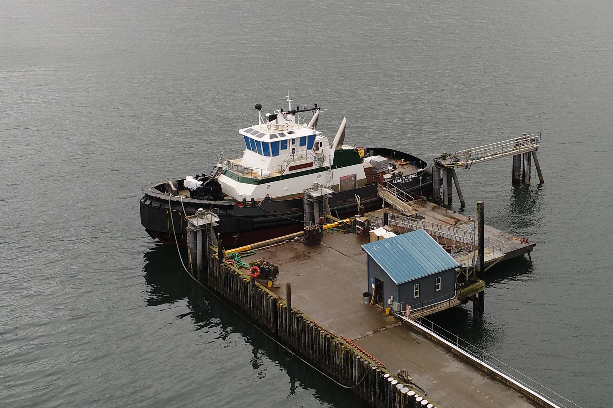 Nichols Brothers Boat Builders launches tug for foss