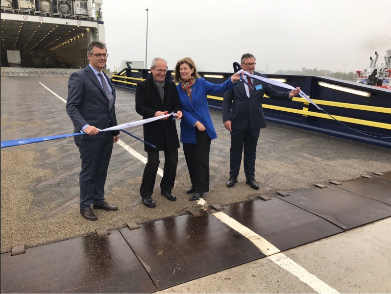 P&O Ferries opens expanded terminal in Zeebrugge