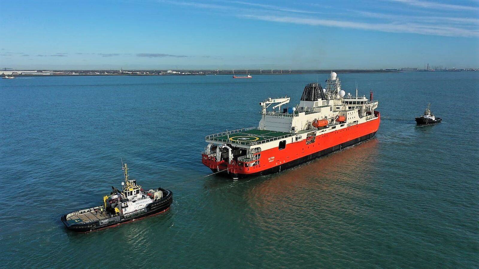 New icebreaker of Australia begins sea trials