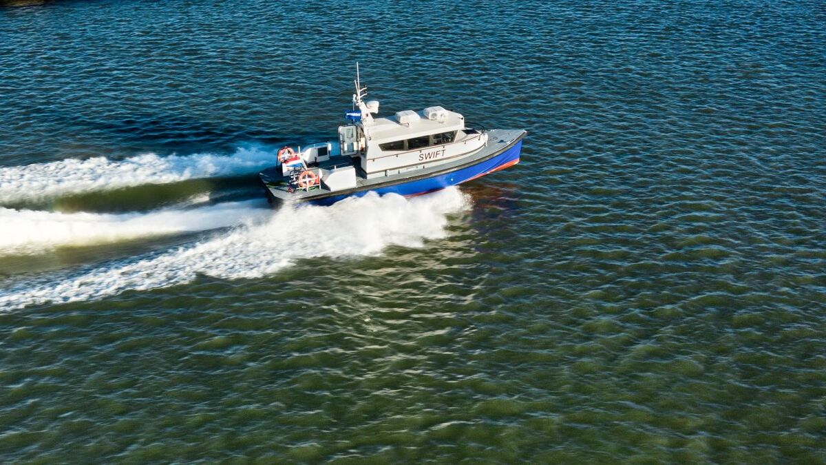 Damen Shipyards Group delivers crew transfer vessel to Total Offshore