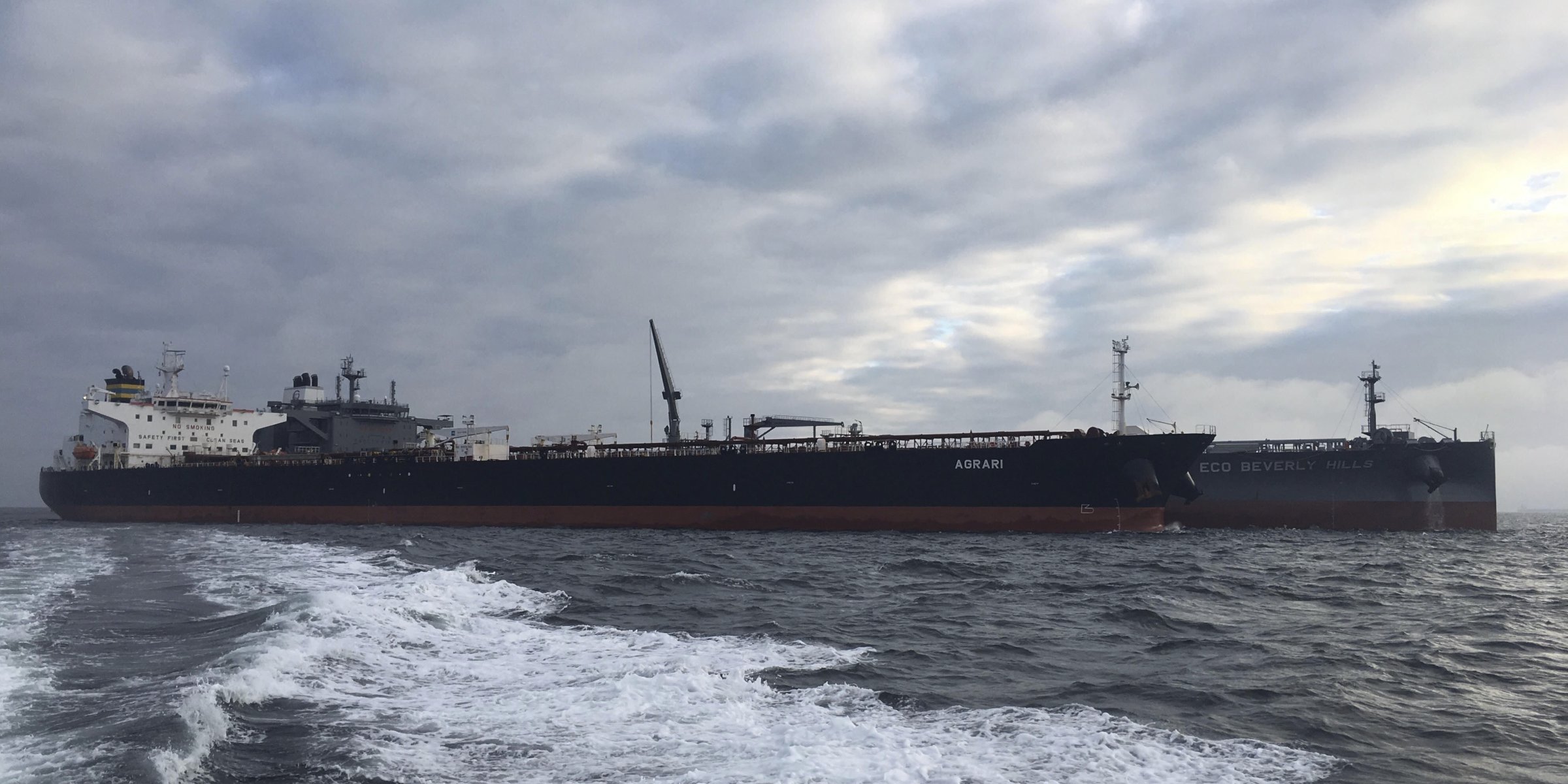 Greek-flagged vessel damaged by mine at Saudi terminal