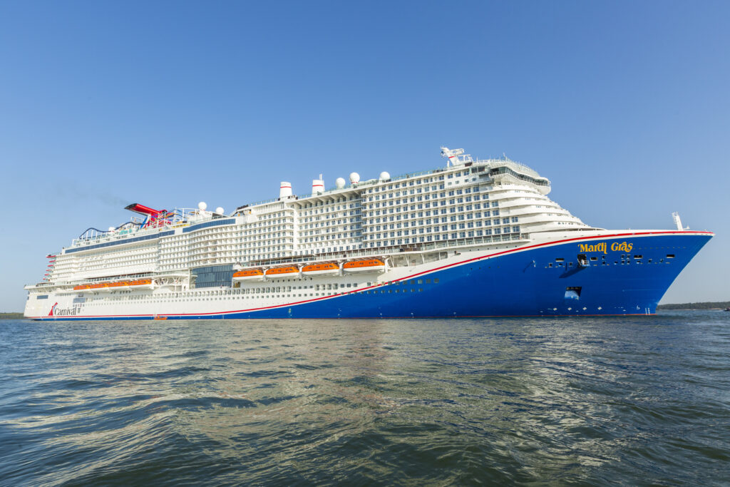 Meyer Turku delivers LNG-powered Mardi Gras to Carnival Cruise Line