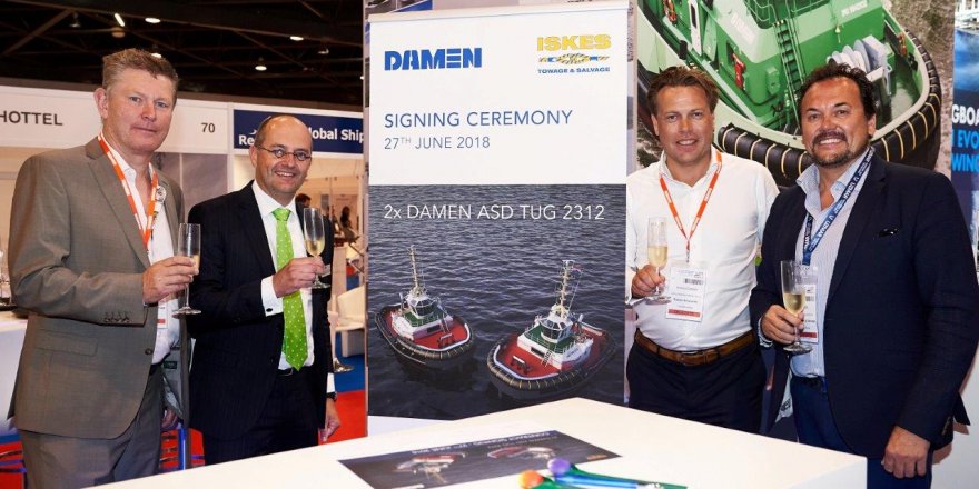 Iskes Towage & Salvage signs contract for two  Damen ASD Tugs 2312