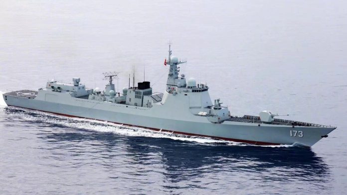 Naval escort taskforces of China holds mission-handover ceremony