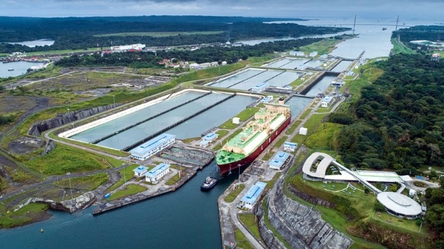 Panama Canal hits new record for LNG transit