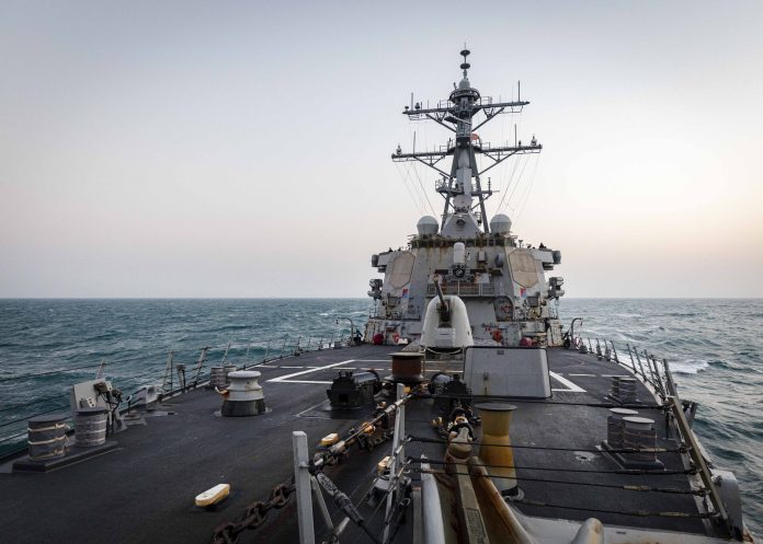 US Navy conducts navigation operation in South China Sea