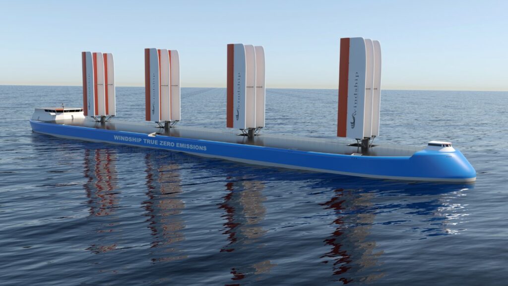 Windship Technology unveils ‘Tesla of the Seas’