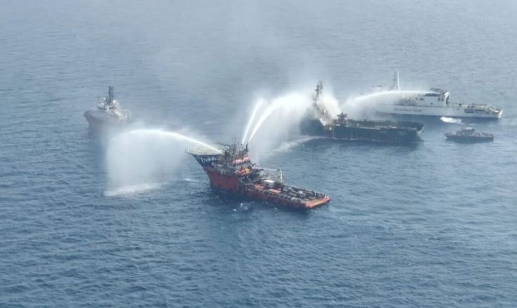 Three crewmembers died after fire on offshore vessel in India