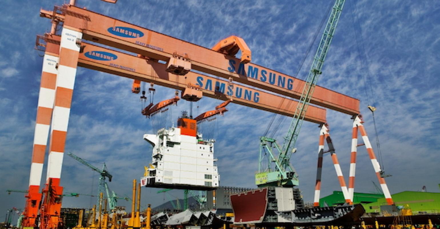 Samsung Heavy Industries wins order for four VLCCs