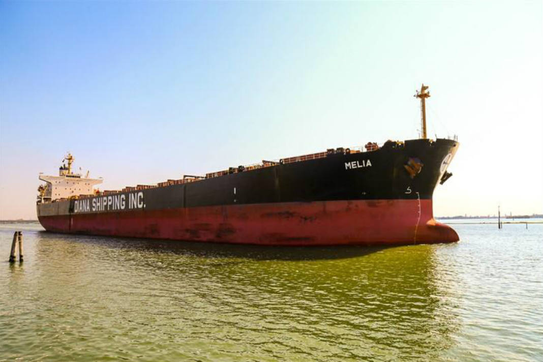 Diana Shipping inks time charter contract with Tongli Shipping