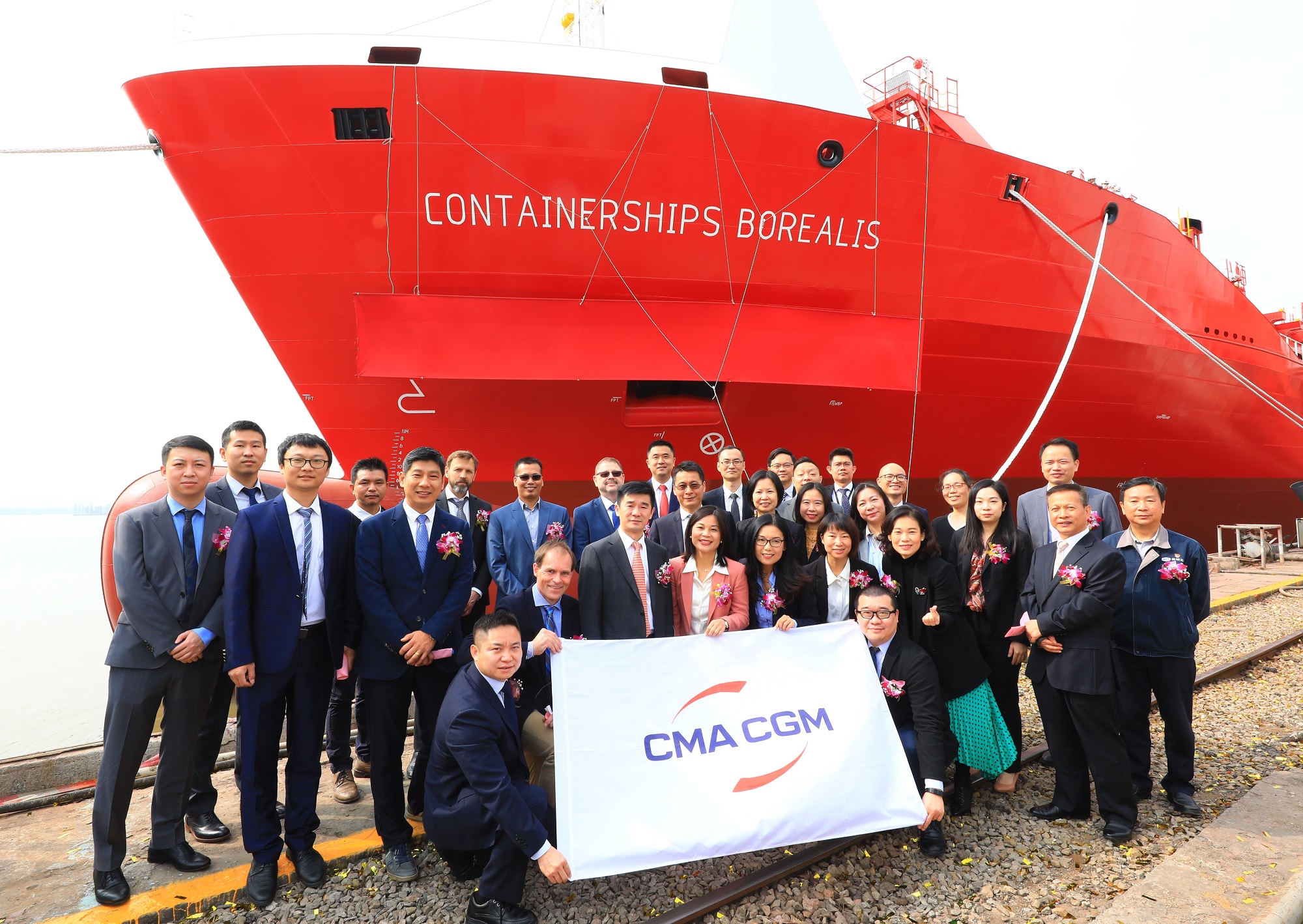 Newest LNG-powered vessel of CMA CGM completes maiden voyage