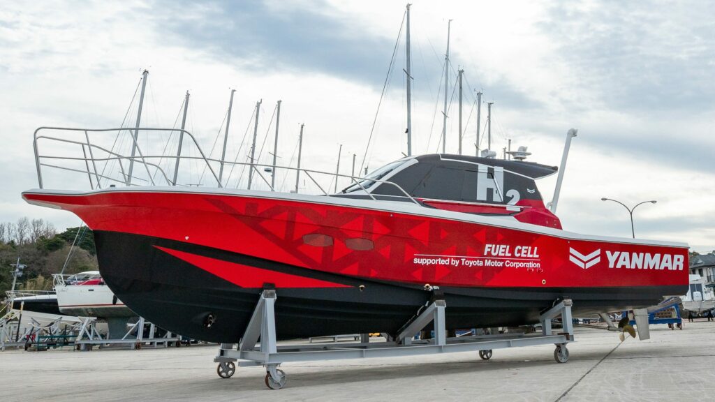 Yanmar Power Technology tests maritime hydrogen fuel cell system