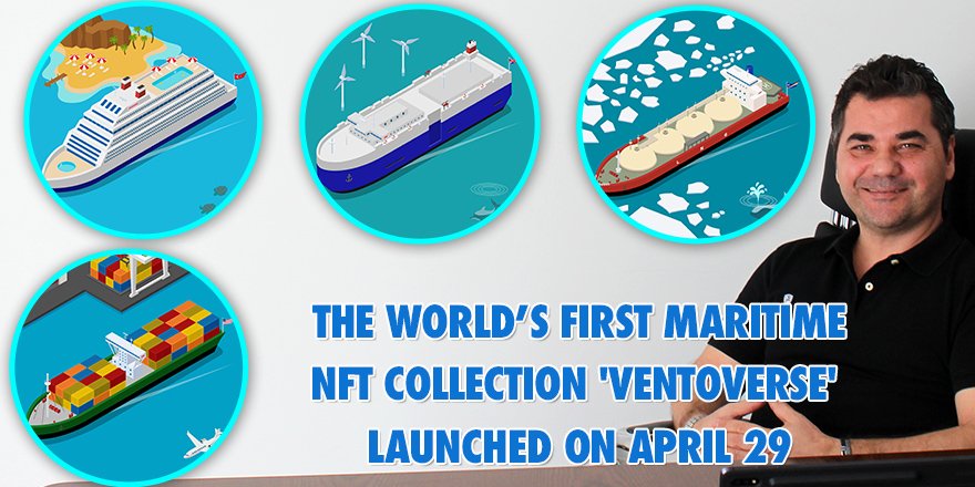 The World's First Maritime NFT Collection 'VENTOVERSE' Launched On April 29