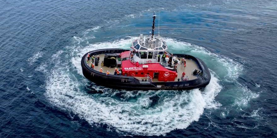 Third Sanmar-built Battery Electric Tug been delivered to HaiSea Marine