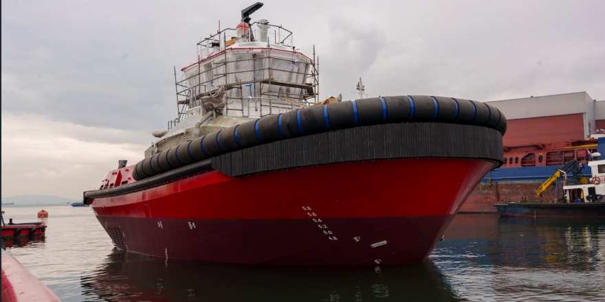 First electric powered emissions-free ElectRA tug for SANMAR’s own fleet launched