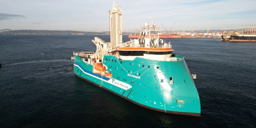 Tersan Shipyard Delivers Acta Pegasus to Acta Marine