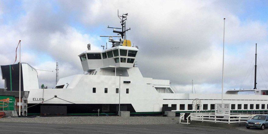 Denmark's super ferry completes her maiden voyage