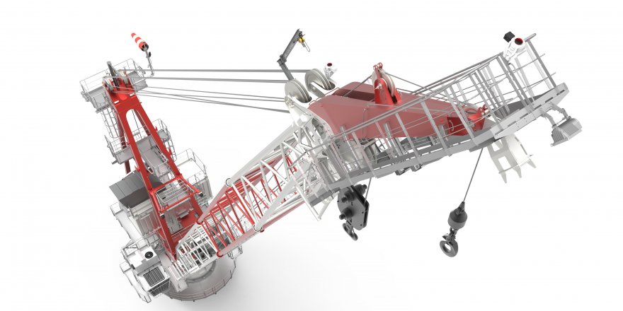 CIMC Raffles Yantai ordered Liebherr Board Offshore Crane