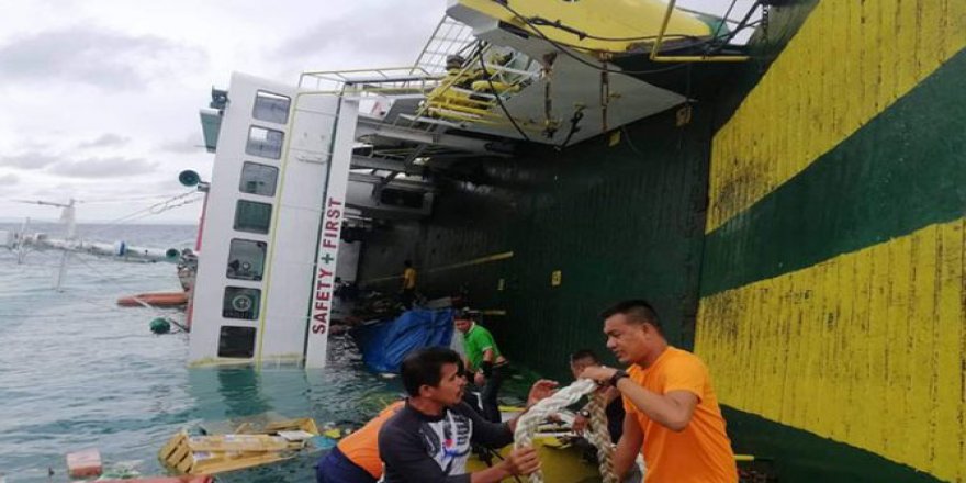 Philippines flagged ferry capsized, 149 passenger rescued