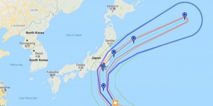 Typhoon Faxai hits Tokyo, causing chaos which includes several maritime accidents