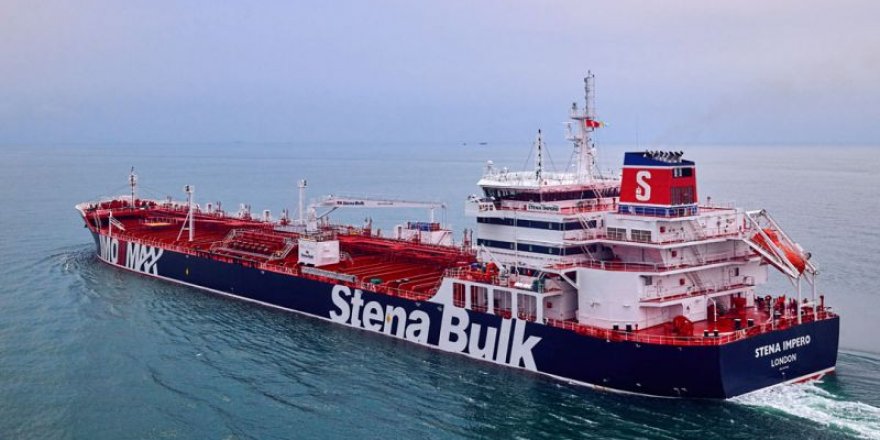 Oil tanker Stena Impero arrives in Dubai